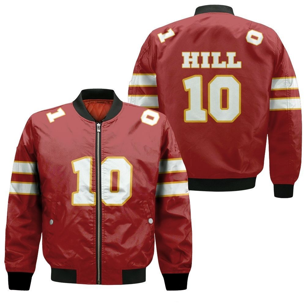 10 Tyreek Hill Kannas City Inspired Style Bomber Jacket BBJ0627 We