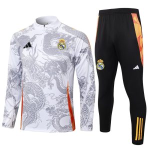 Real Madrid Training Tracksuit 2024 2025 Grey